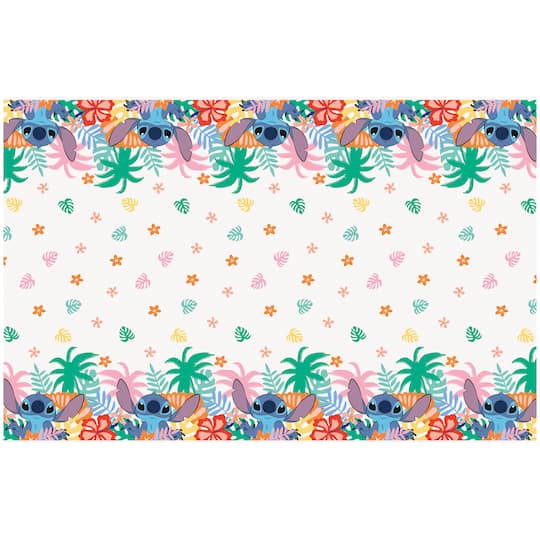 54" x 84" Disney® Lilo & Stitch Plastic Table Cover
